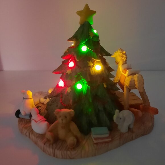 Cherished Teddies 104054 Graham Spread Holiday Cheer to Those You Hold Dear 2002 - Picture 4 of 5